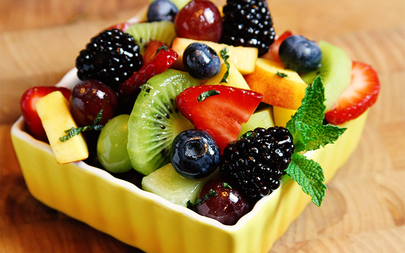dieta dash - frutas e hortaliças